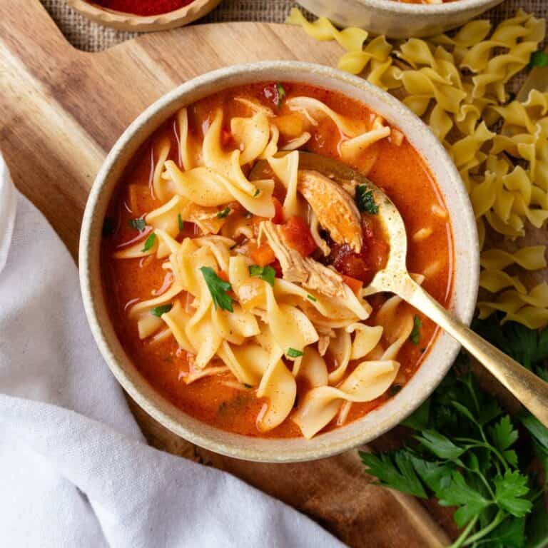 Creamy Chicken Paprikash Soup